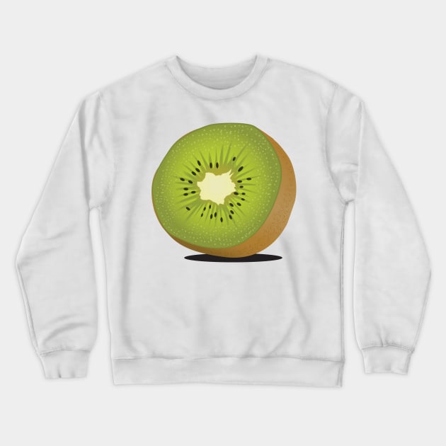 Juicy Kiwi Fruit Vacation Beach Pool Party Crewneck Sweatshirt by A-Buddies